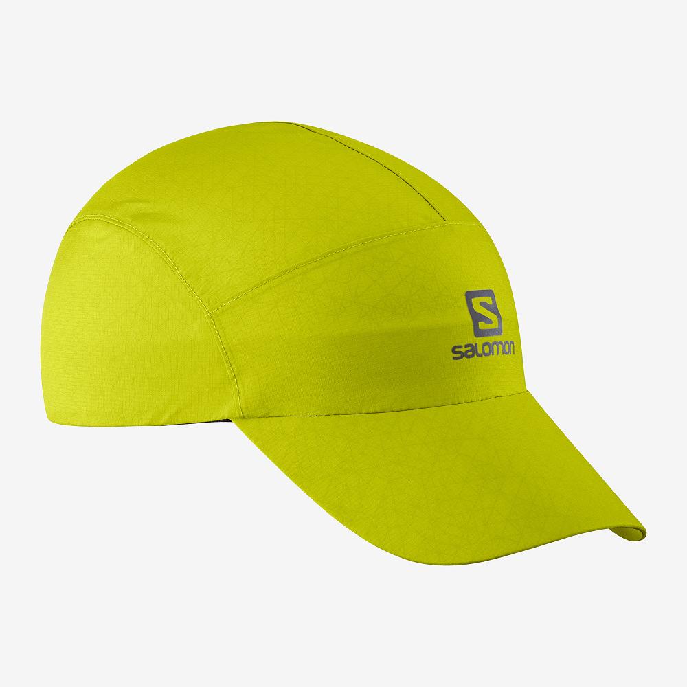 Gorras Salomon Hombre Amarillo - Salomon Argentina IMPERMEABLE ,438157-GIX